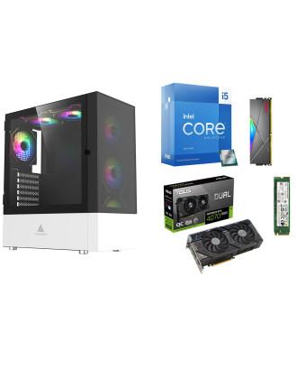 Desktop Gaming / Design ( i5 13600K / Ram 16GB / M.2 PCIe 1TB  / Asus Dual RTX4070 Super 12GB  ) 